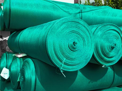 Finished net in our warehouse