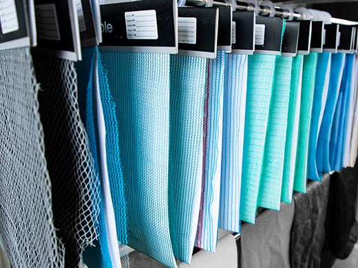 Various styles of net